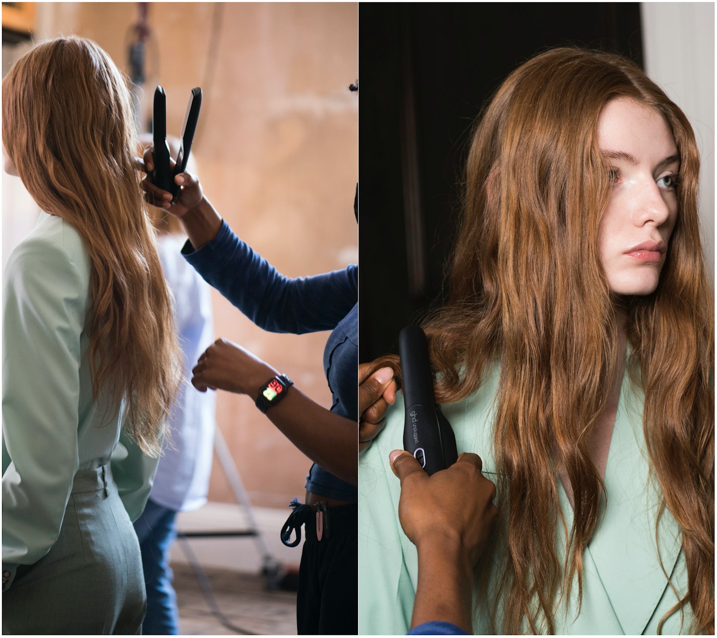 Runway hair iron hot sale
